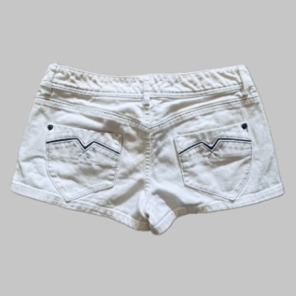 X2 Pants - X2 Quality Denim White Jean Shorts Size 4
